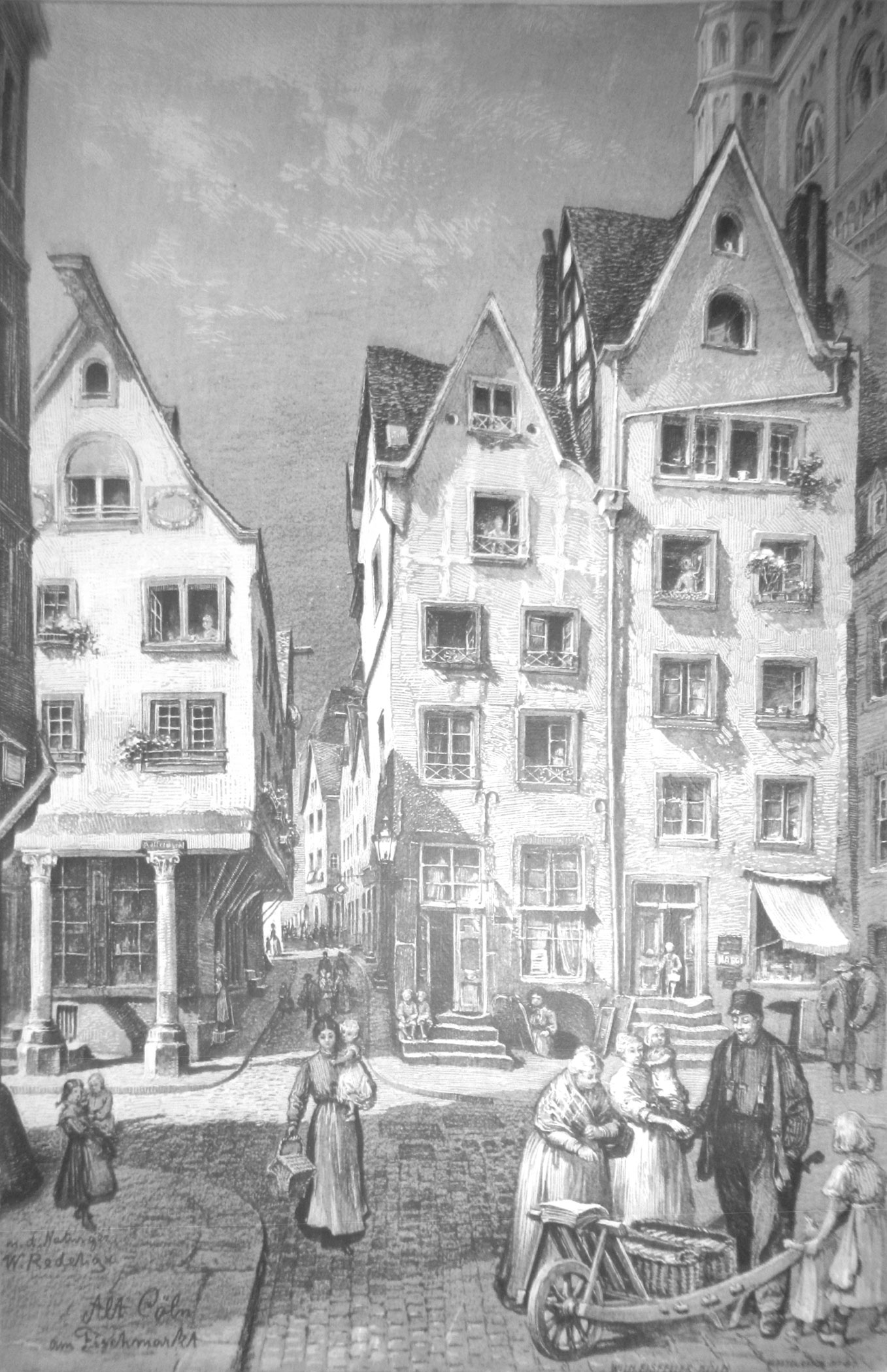 Eigelsteintor um 1880